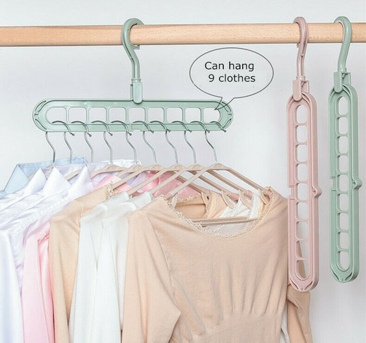 9 Holes Rotate Hangers – U Need1 Shop